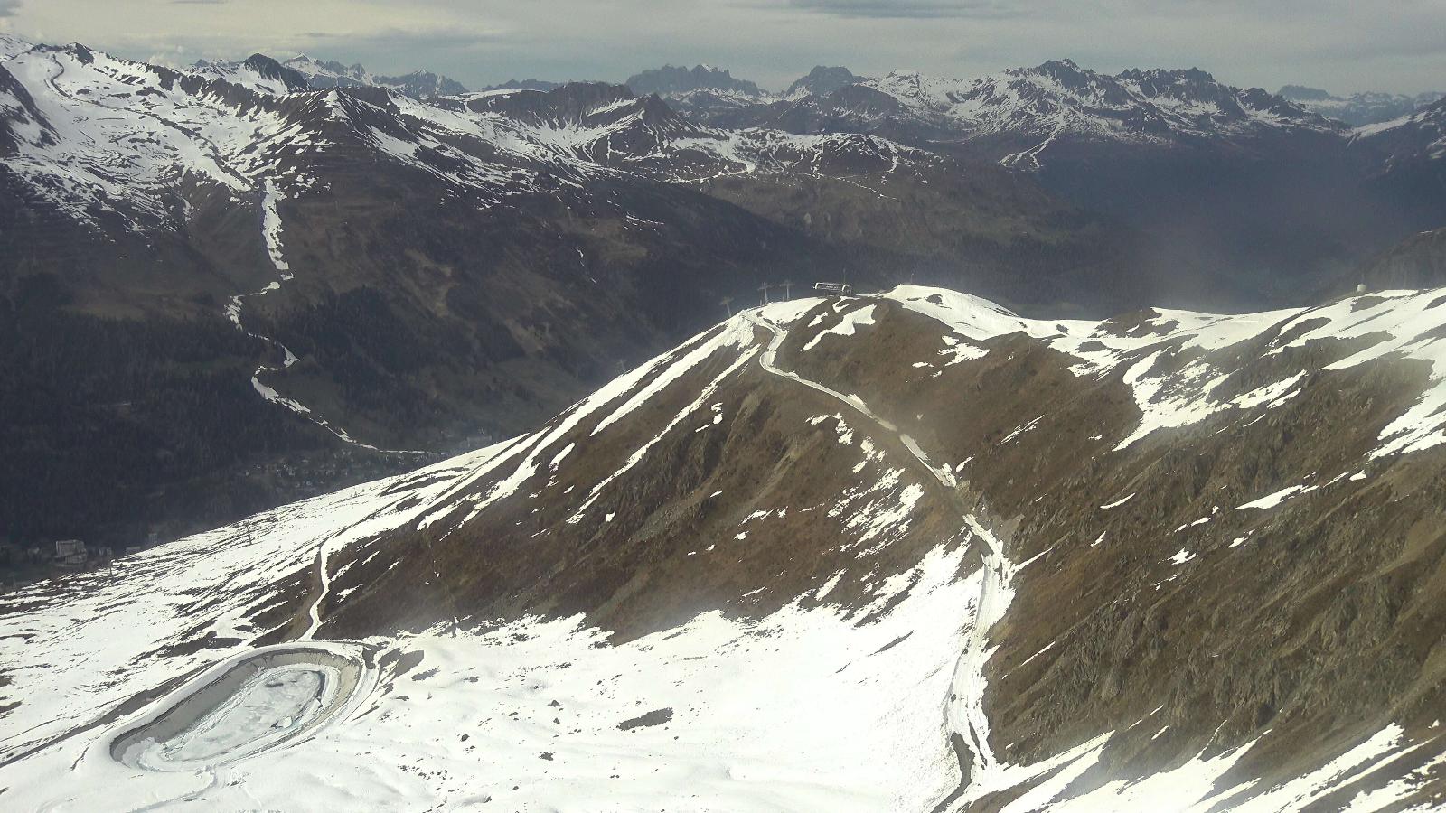 Webcam Davos Jakobshorn: Blick Brämabüel