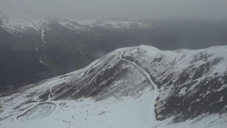 Webcam Davos Jakobshorn: Blick Brämabüel