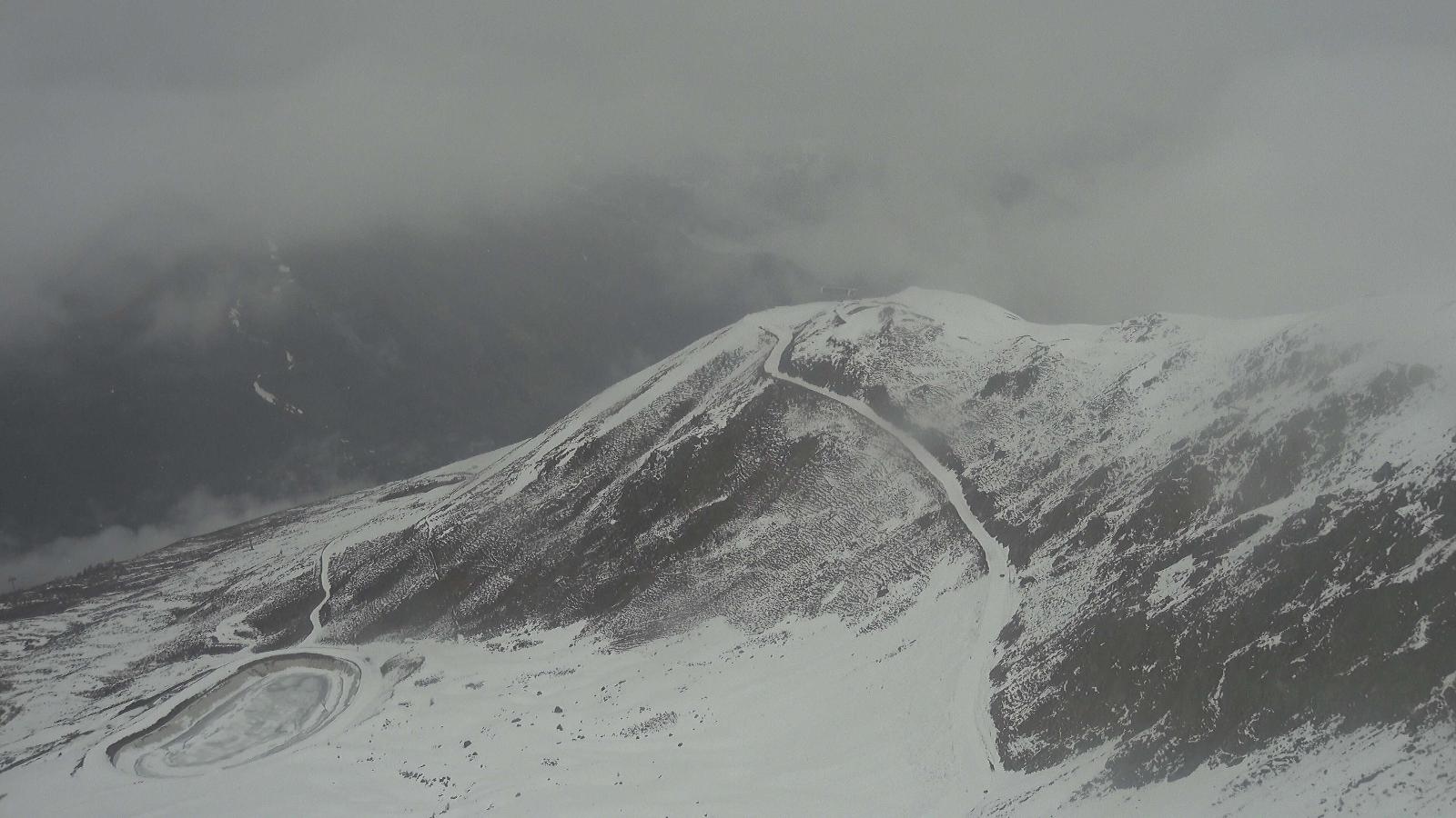 Webcam Davos Jakobshorn: Blick Brämabüel
