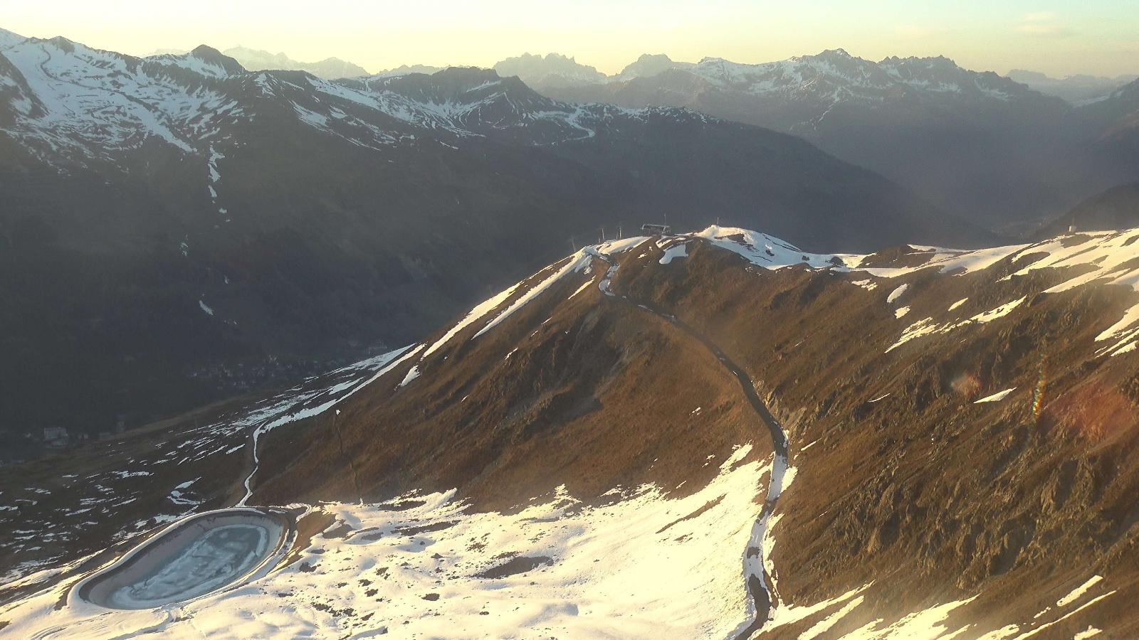 Webcam Davos Jakobshorn: Blick Brämabüel