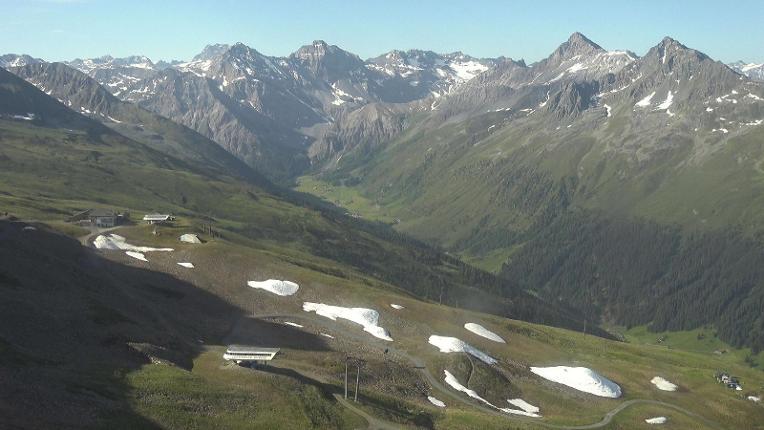 Webcam Davos Jakobshorn: Blick jatzhütte