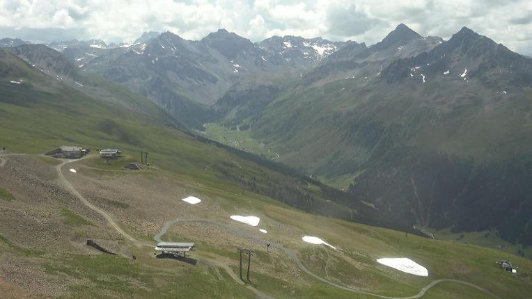 Webcam Davos Jakobshorn: Blick jatzhütte