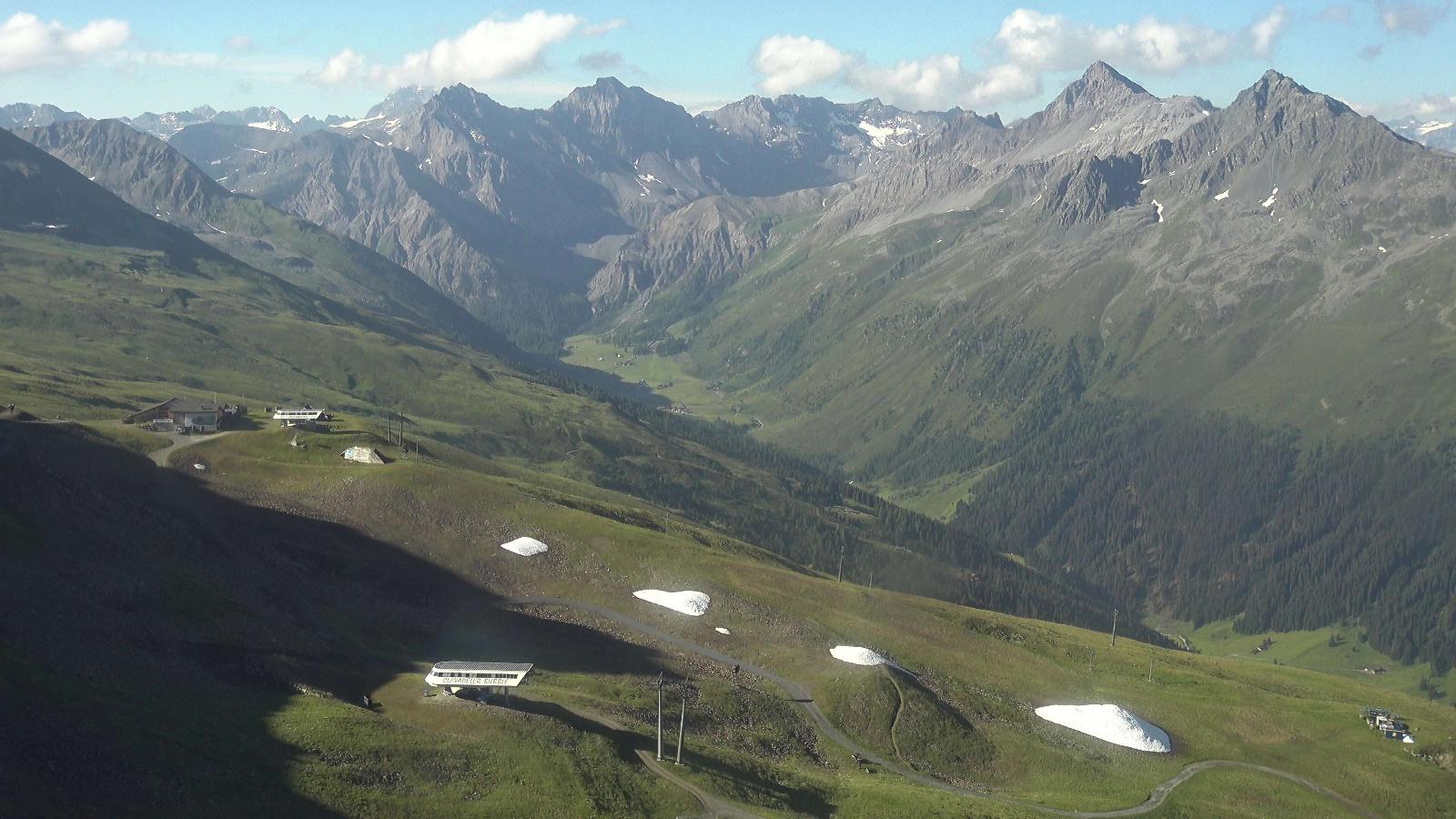Webcam Davos Jakobshorn: Blick jatzhütte