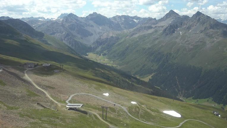 Webcam Davos Jakobshorn: Blick jatzhütte