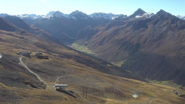 Webcam Davos Jakobshorn: Blick jatzhütte