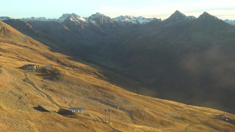 Webcam Davos Jakobshorn: Blick jatzhütte