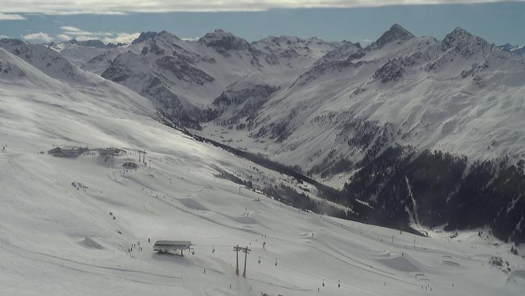 Webcam Davos Jakobshorn: Blick jatzhütte