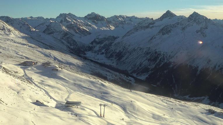 Webcam Davos Jakobshorn: Blick jatzhütte