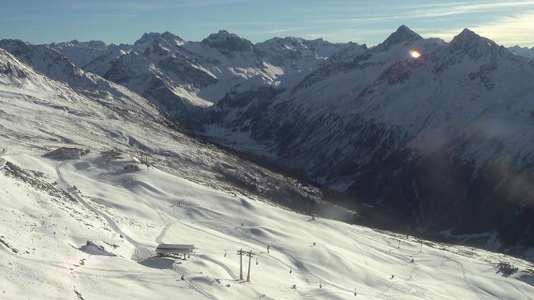 Webcam Davos Jakobshorn: Blick jatzhütte