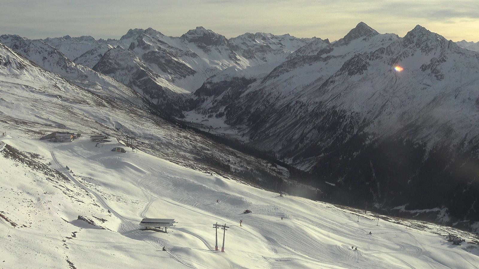 Webcam Davos Jakobshorn: Blick jatzhütte