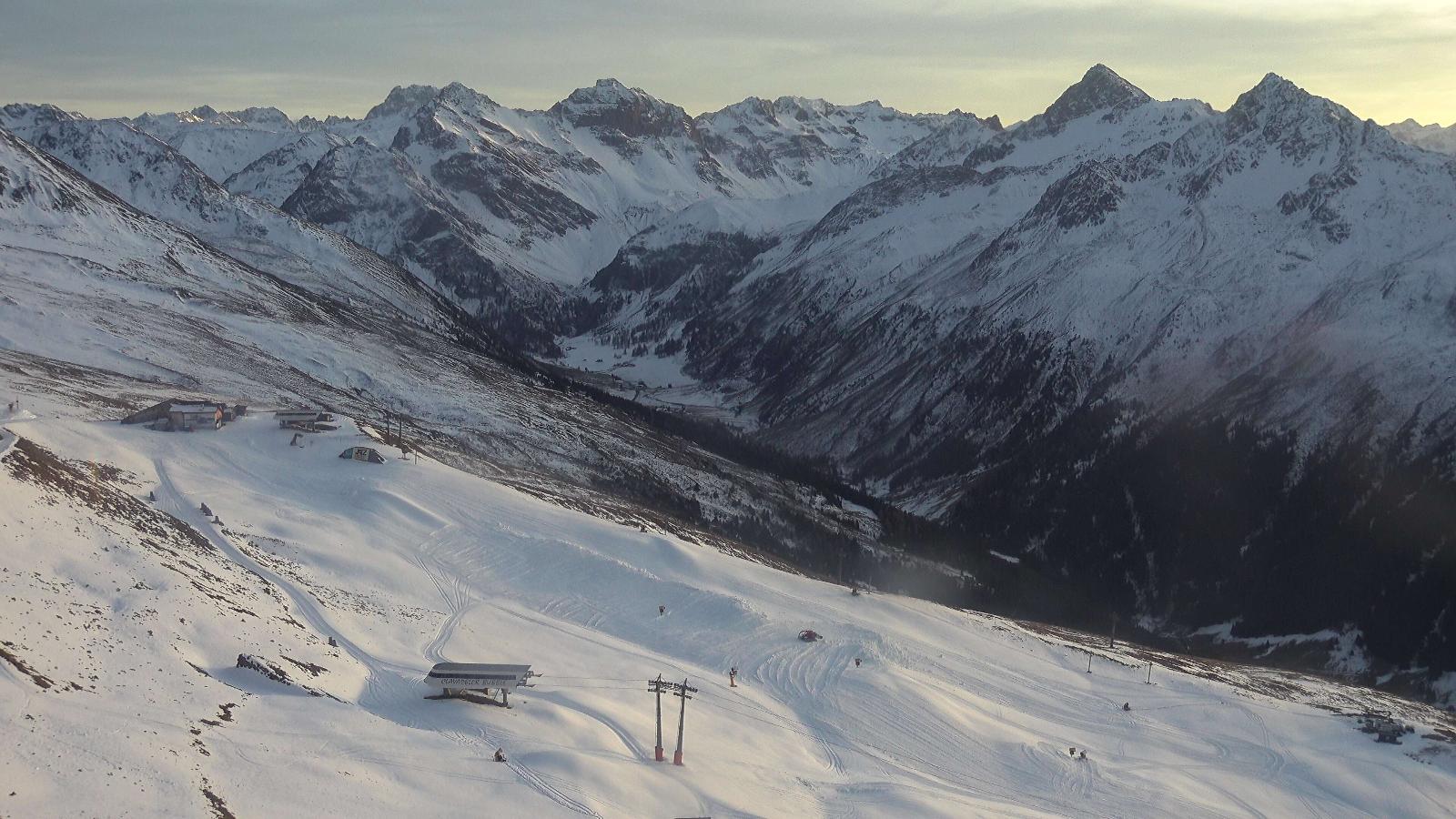 Webcam Davos Jakobshorn: Blick jatzhütte