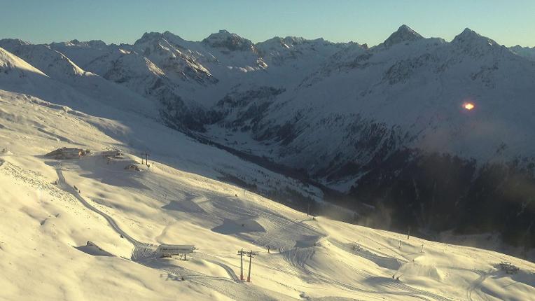 Webcam Davos Jakobshorn: Blick jatzhütte