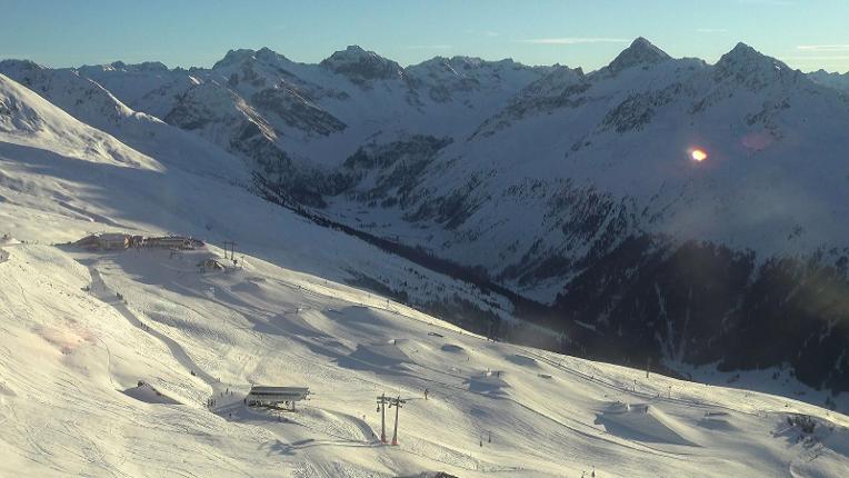 Webcam Davos Jakobshorn: Blick jatzhütte