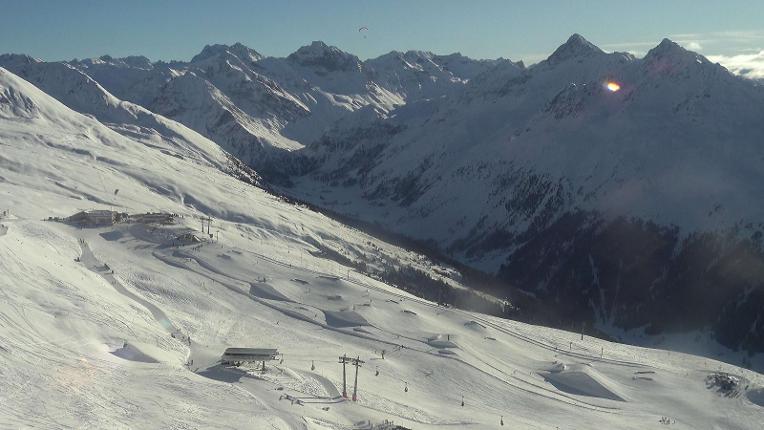 Webcam Davos Jakobshorn: Blick jatzhütte