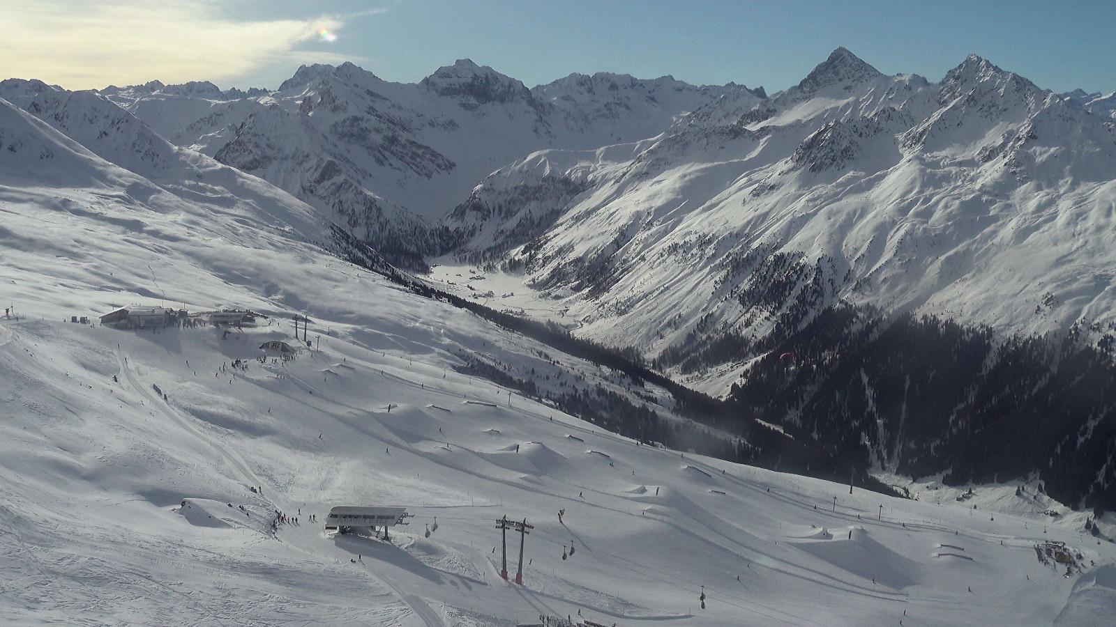 Webcam Davos Jakobshorn: Blick jatzhütte