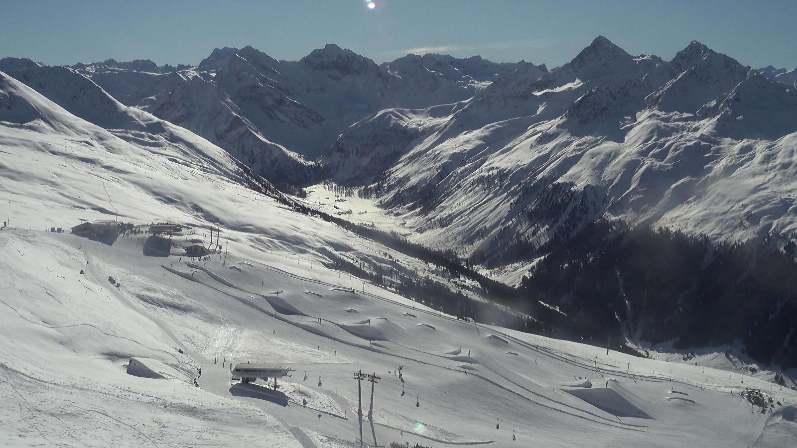 Webcam Davos Jakobshorn: Blick jatzhütte