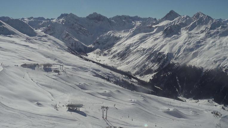 Webcam Davos Jakobshorn: Blick jatzhütte