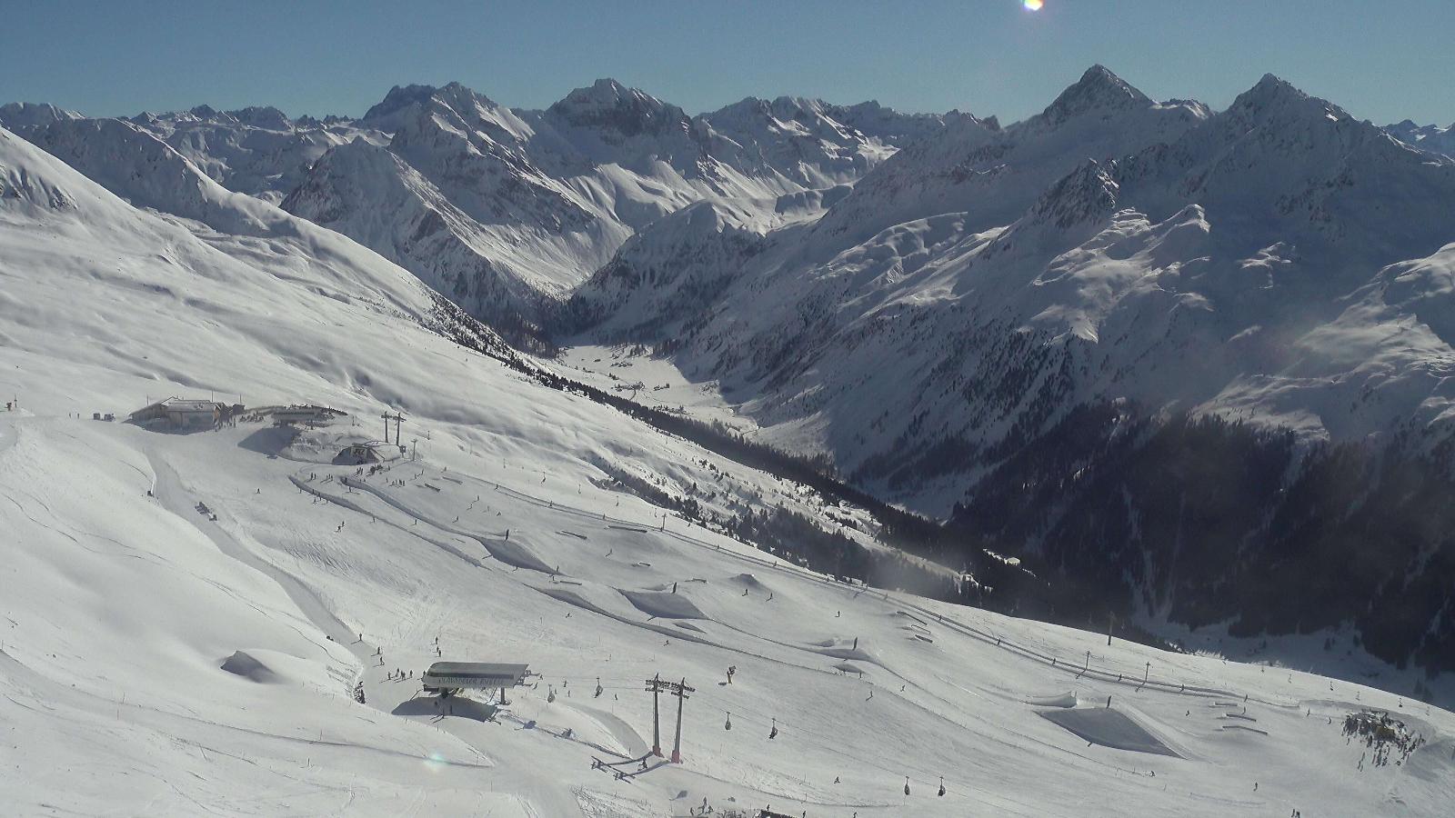 Webcam Davos Jakobshorn: Blick jatzhütte