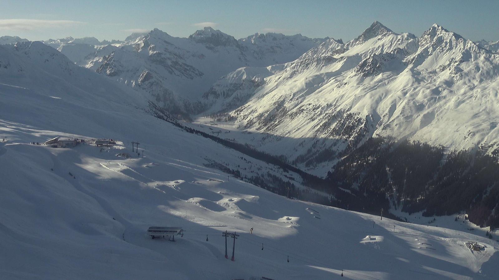 Webcam Davos Jakobshorn: Blick jatzhütte
