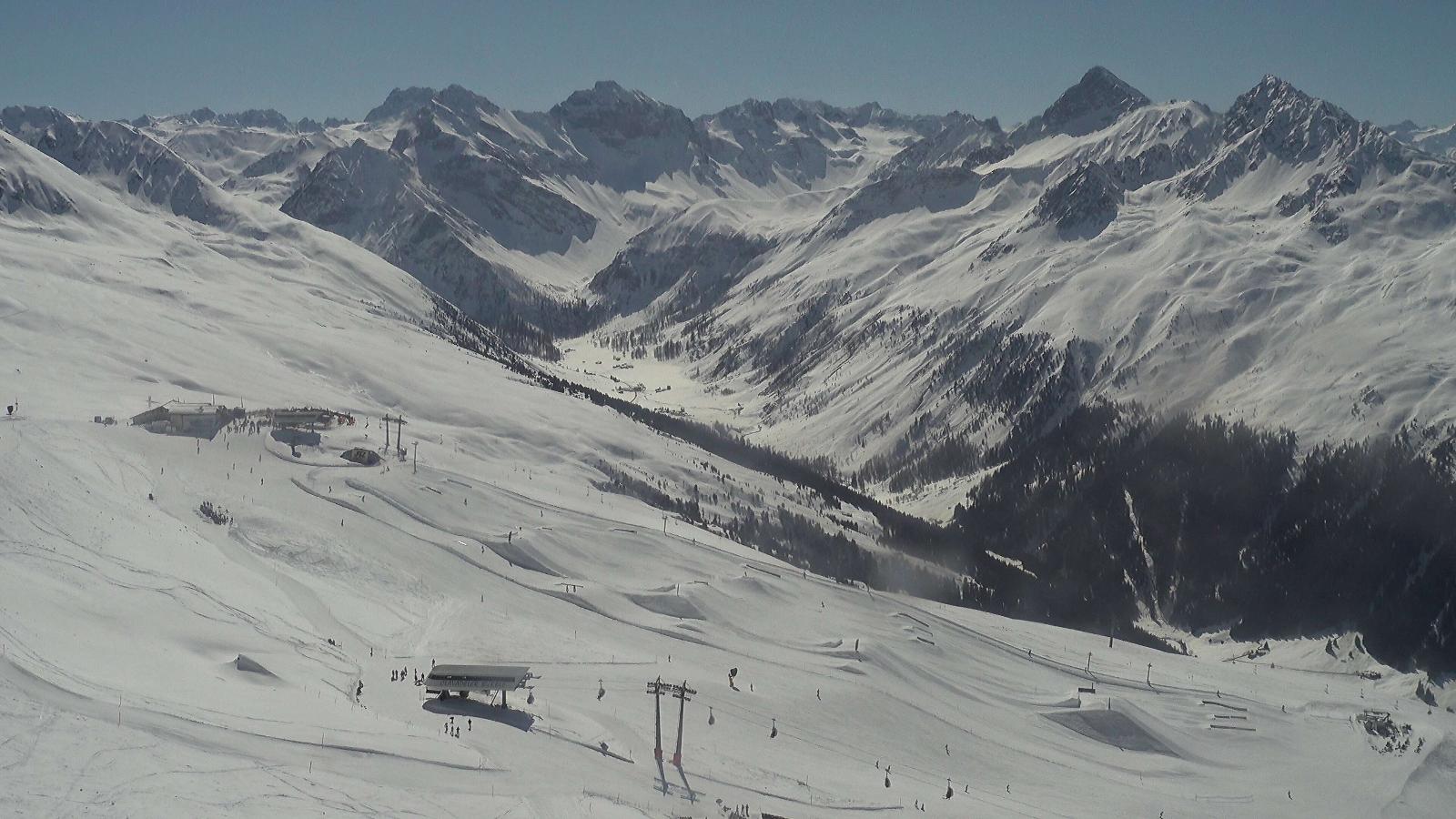 Webcam Davos Jakobshorn: Blick jatzhütte