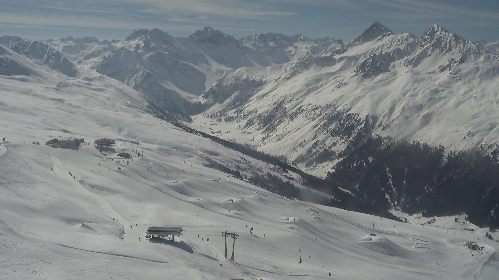 Webcam Davos Jakobshorn: Blick jatzhütte