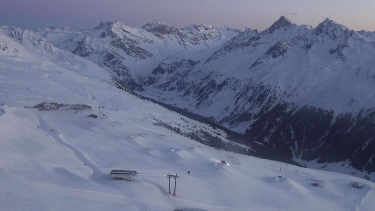 Webcam Davos Jakobshorn: Blick jatzhütte