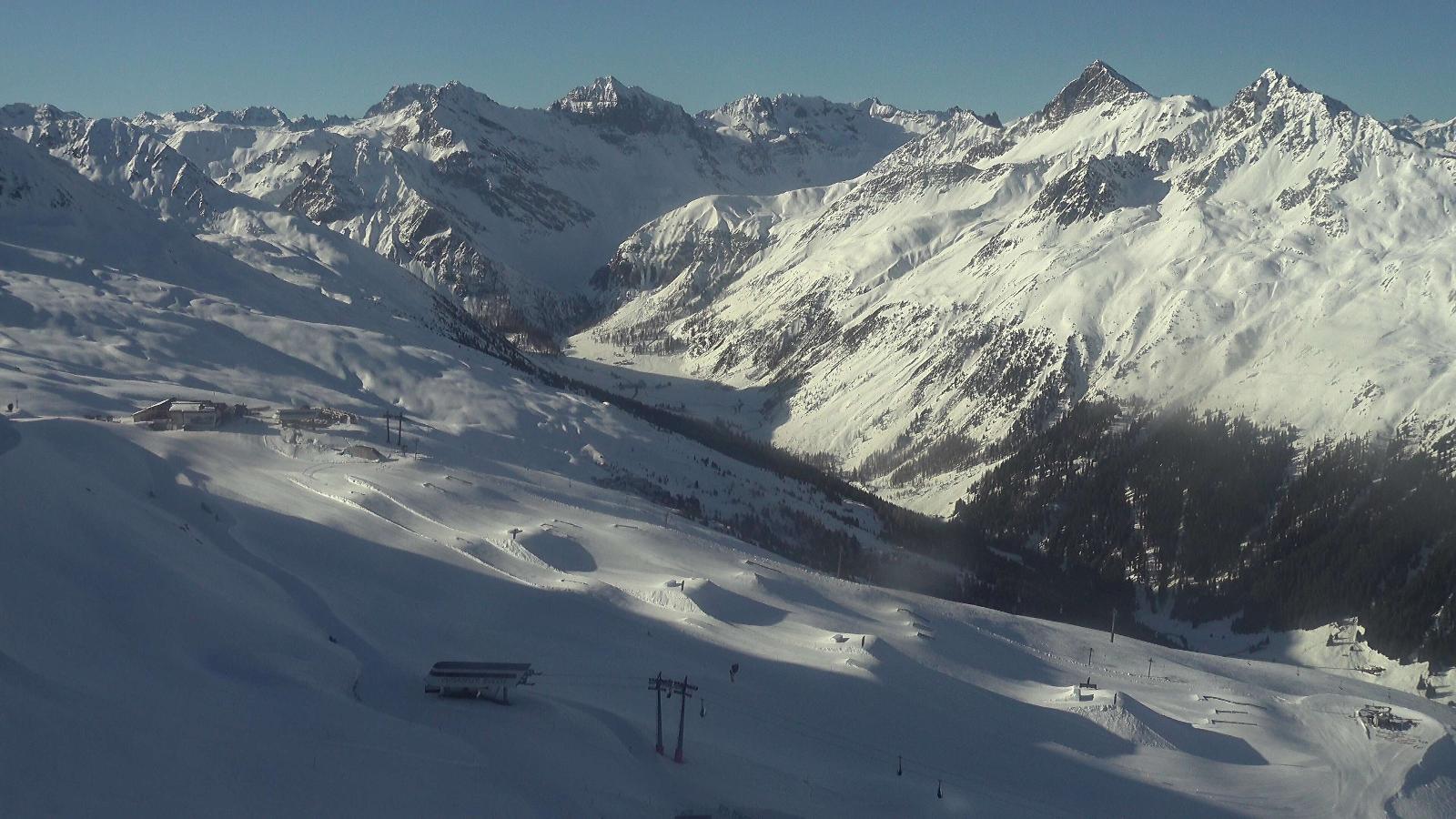 Webcam Davos Jakobshorn: Blick jatzhütte