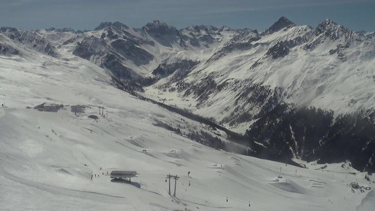 Webcam Davos Jakobshorn: Blick jatzhütte