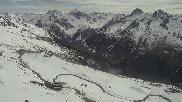 Webcam Davos Jakobshorn: Blick jatzhütte
