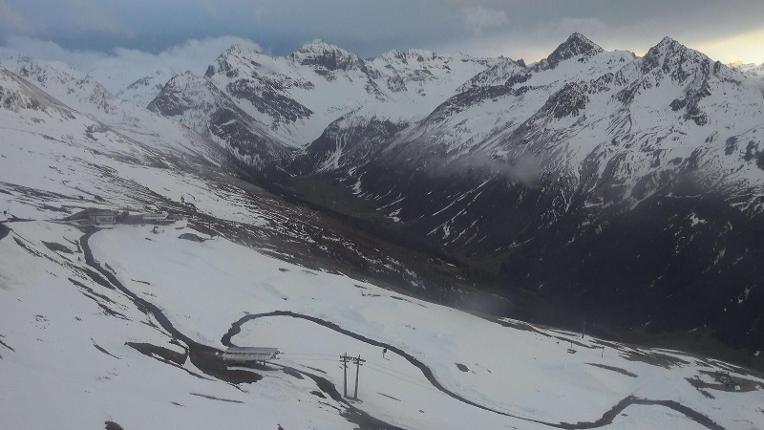 Webcam Davos Jakobshorn: Blick jatzhütte