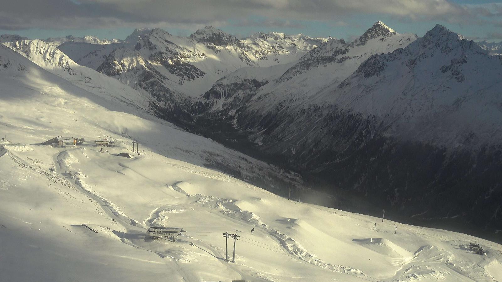 Webcam Davos Jakobshorn: Blick jatzhütte