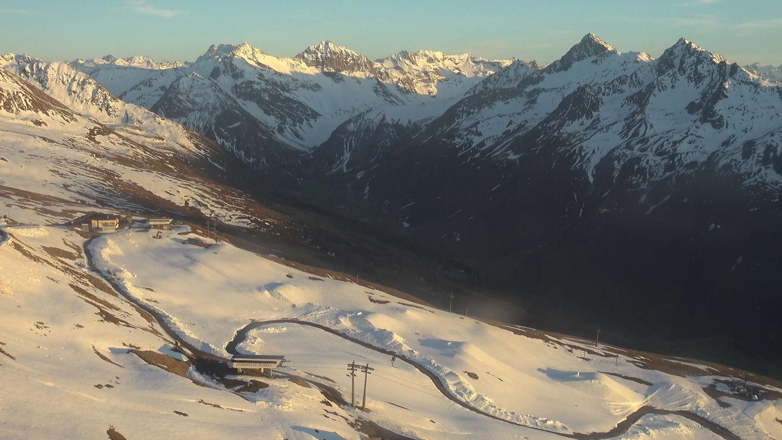 Webcam Davos Jakobshorn: Blick jatzhütte