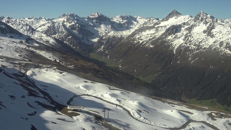 Webcam Davos Jakobshorn: Blick jatzhütte