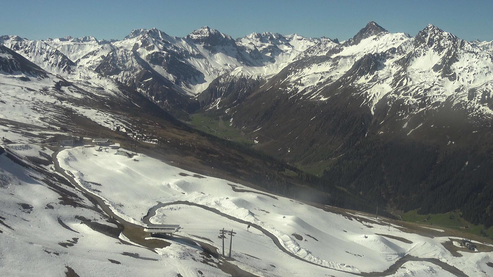 Webcam Davos Jakobshorn: Blick jatzhütte