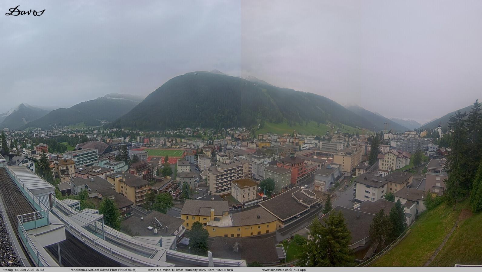 Webcam Davos Jakobshorn: Davos Platz