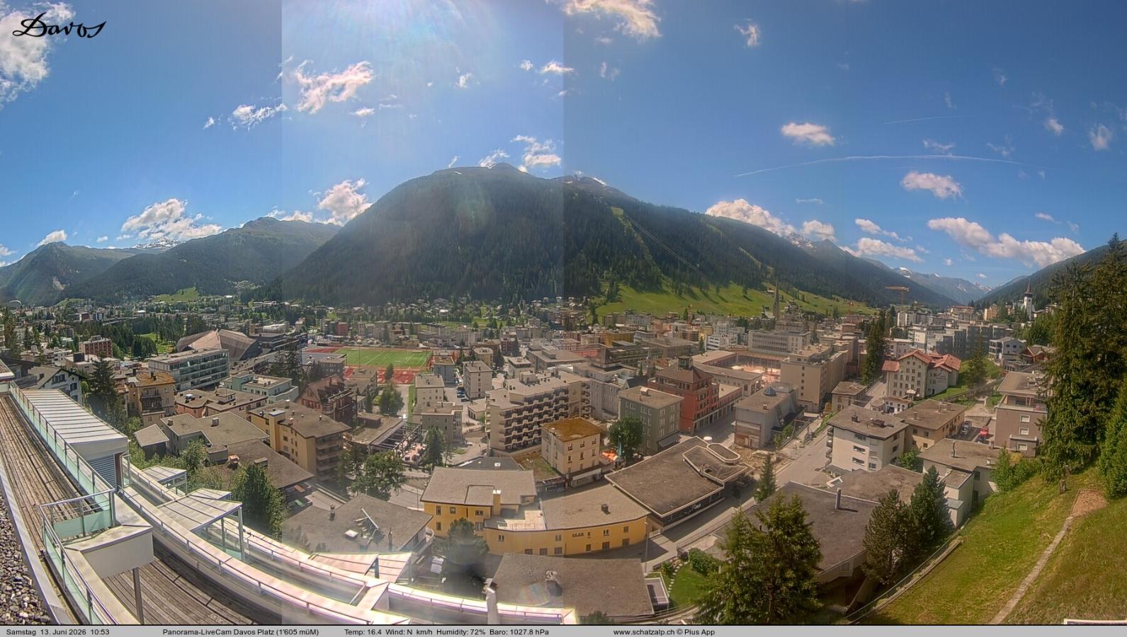 Webcam Davos Jakobshorn: Davos Platz