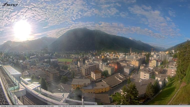 Webcam Davos Jakobshorn: Davos Platz