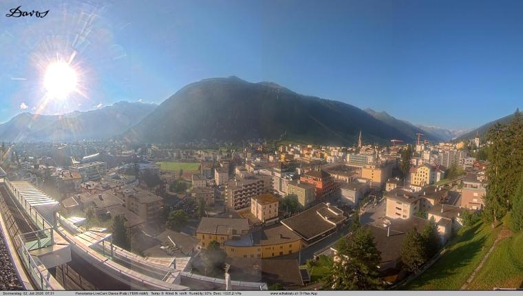 Webcam Davos Jakobshorn: Davos Platz
