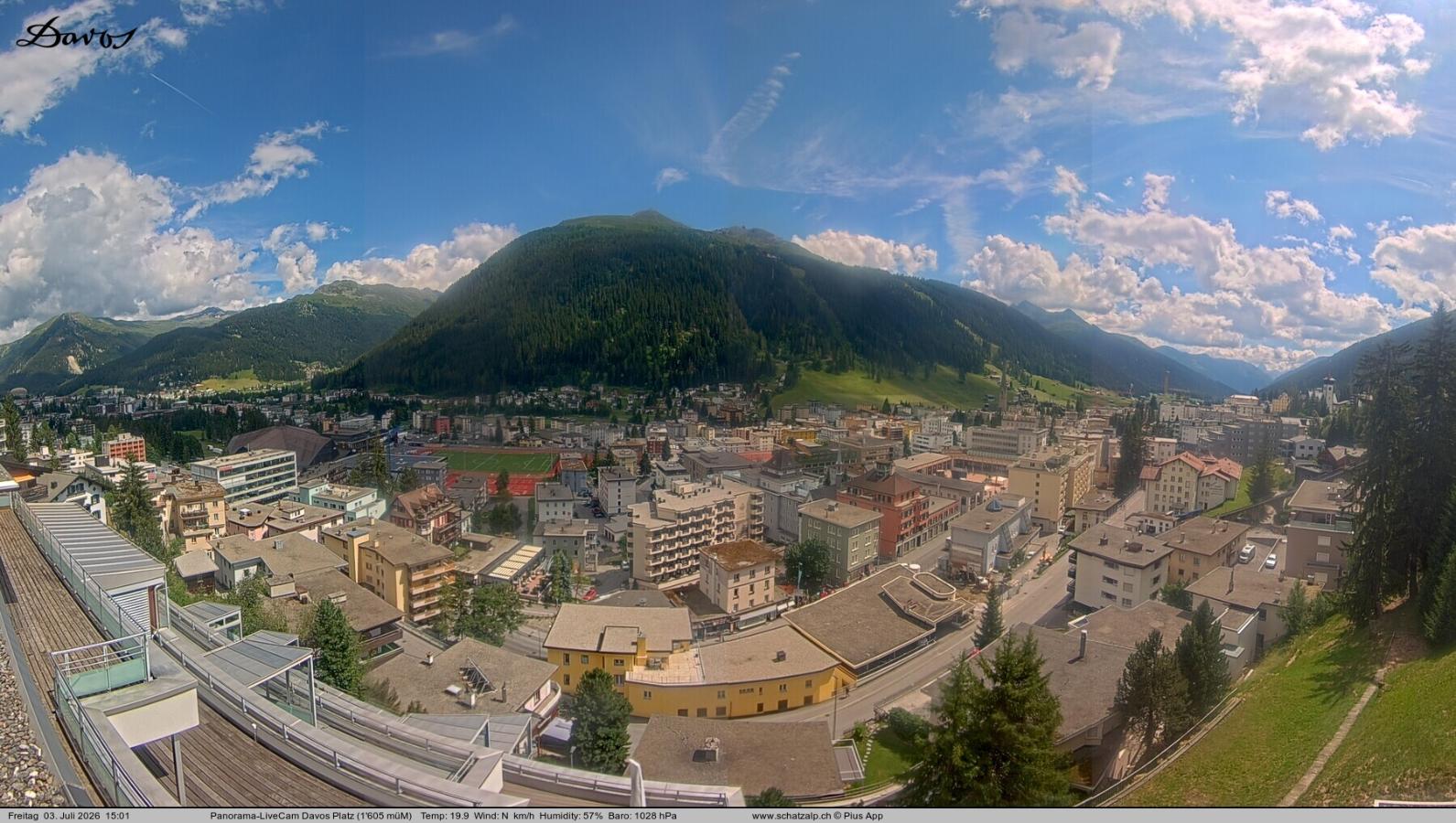 Webcam Davos Jakobshorn: Davos Platz