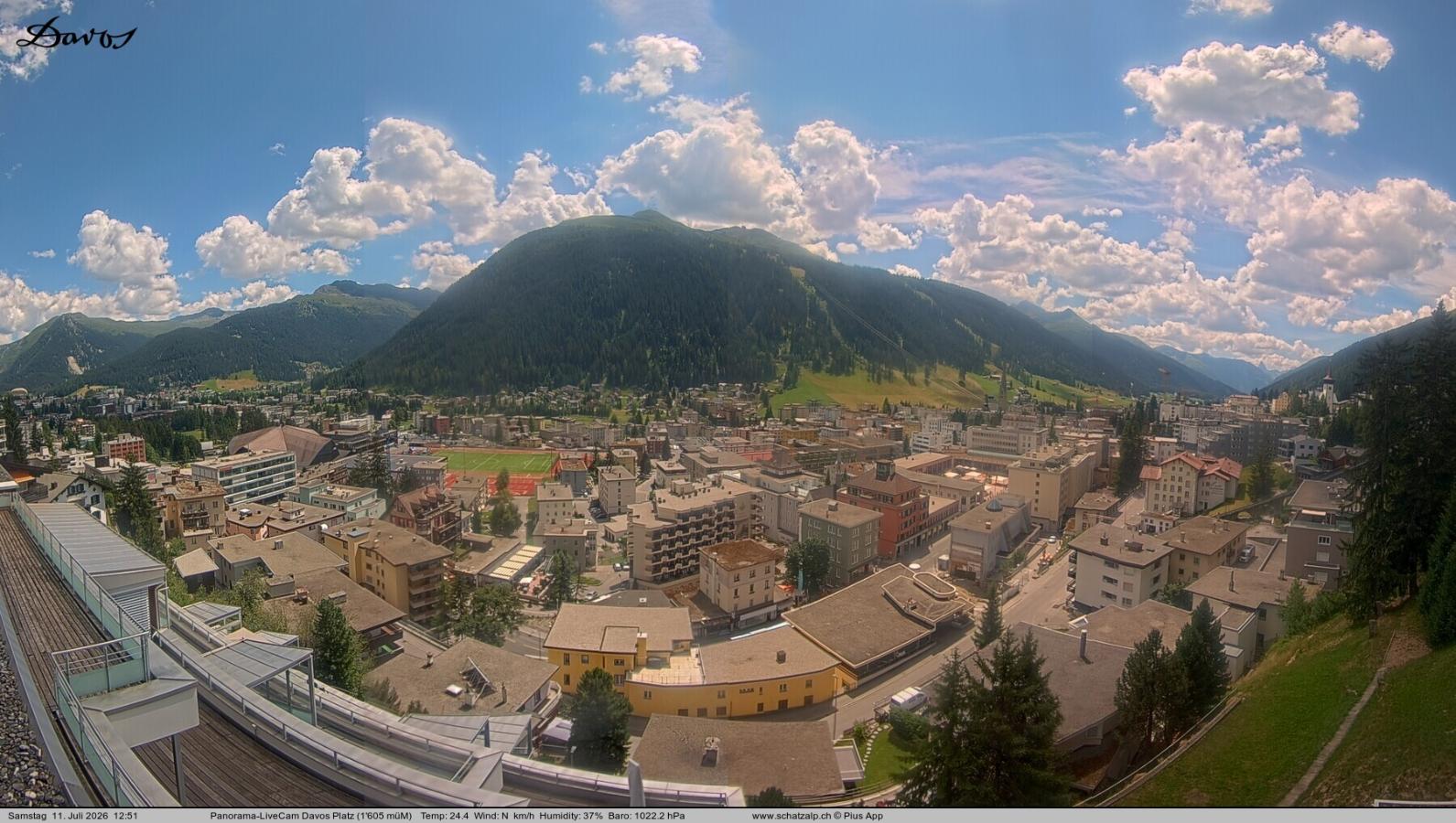 Webcam Davos Jakobshorn: Davos Platz