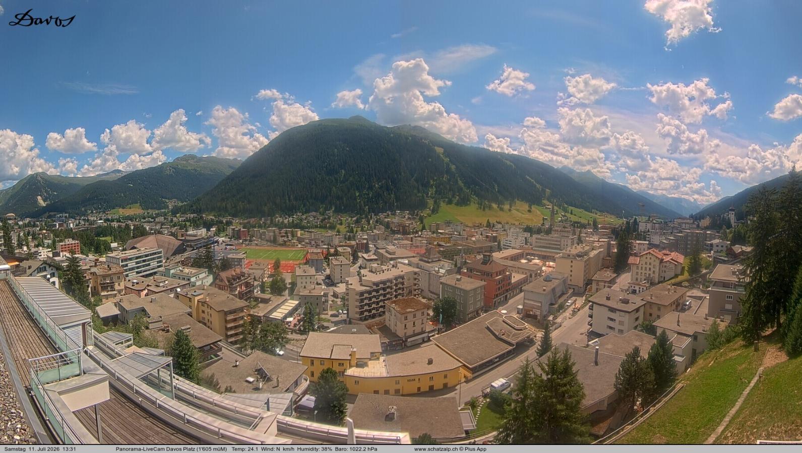 Webcam Davos Jakobshorn: Davos Platz