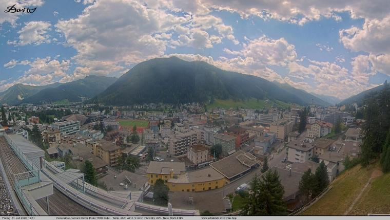 Webcam Davos Jakobshorn: Davos Platz