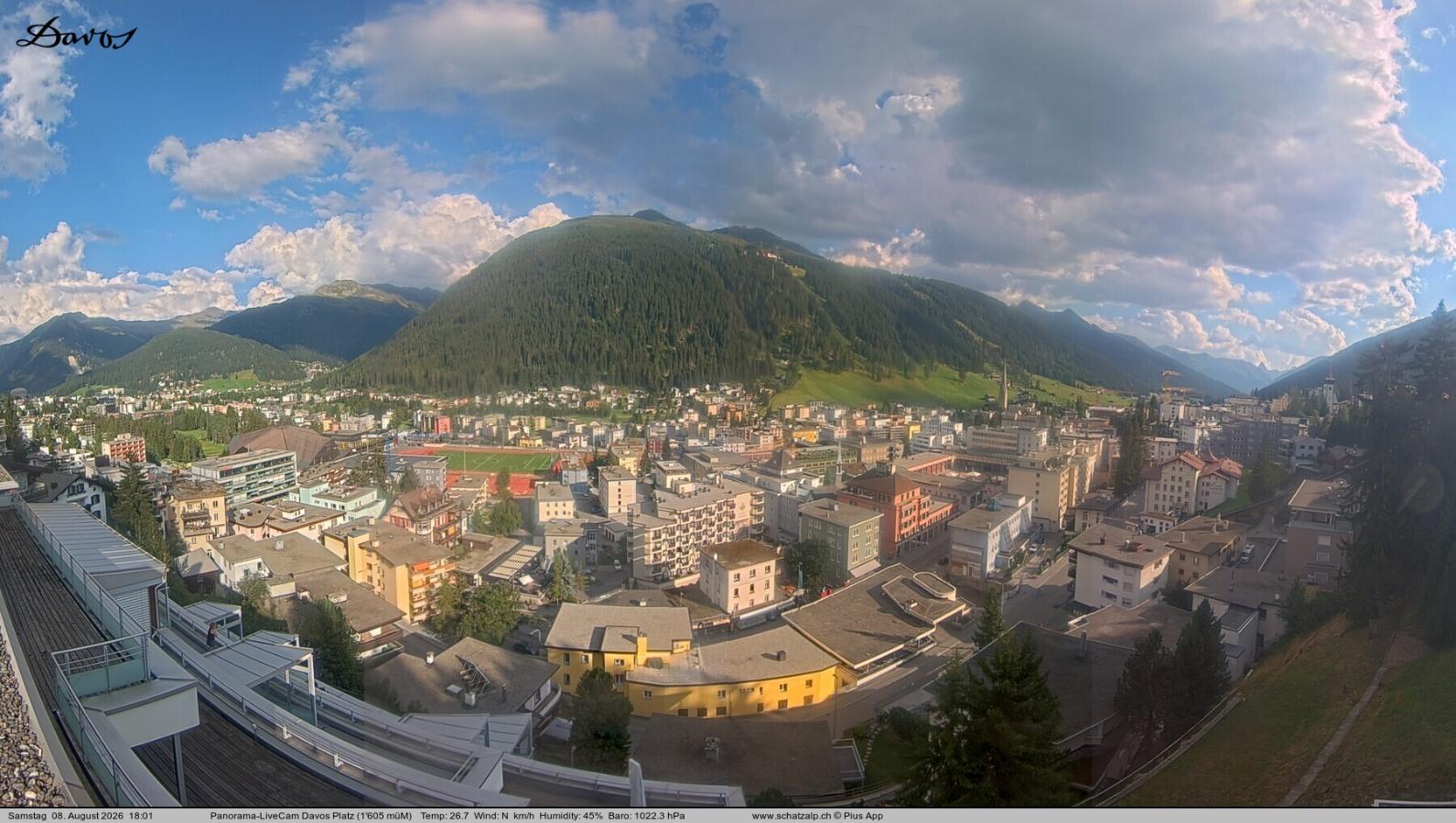Webcam Davos Jakobshorn: Davos Platz