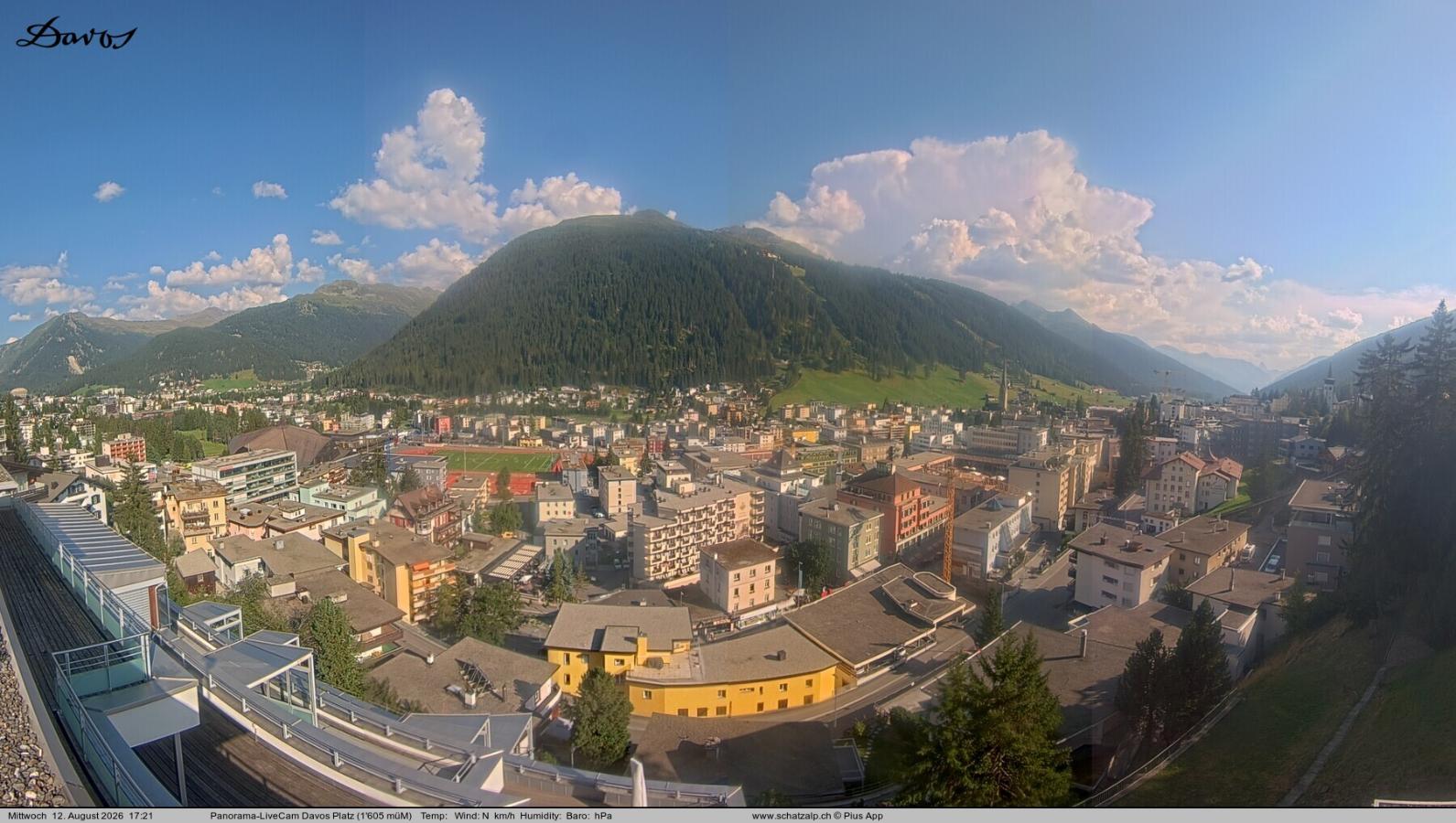 Webcam Davos Jakobshorn: Davos Platz