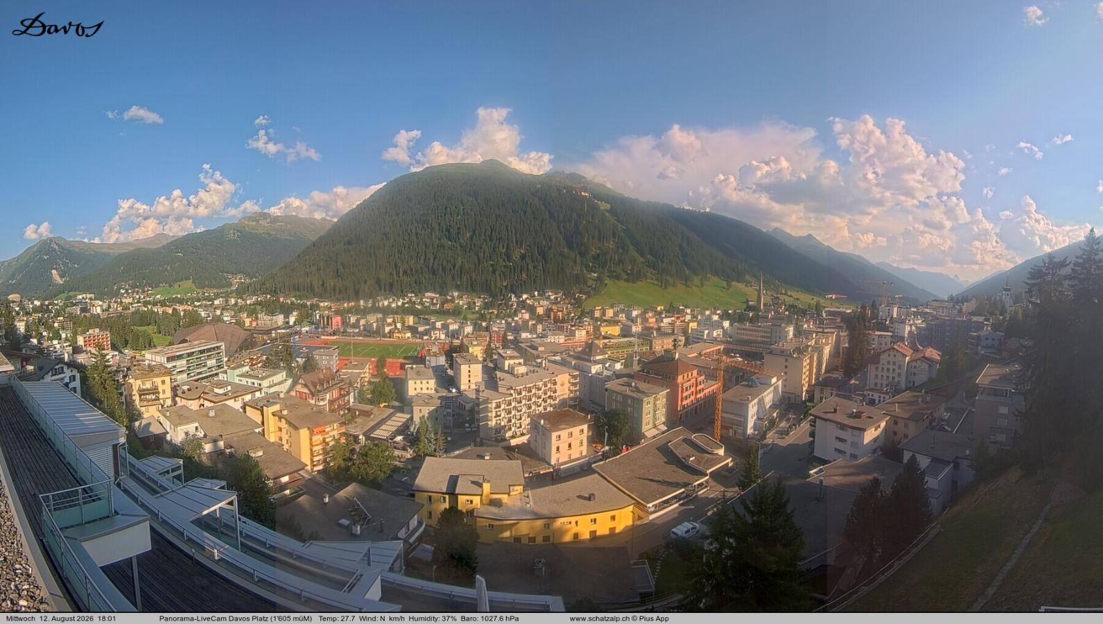 Webcam Davos Jakobshorn: Davos Platz