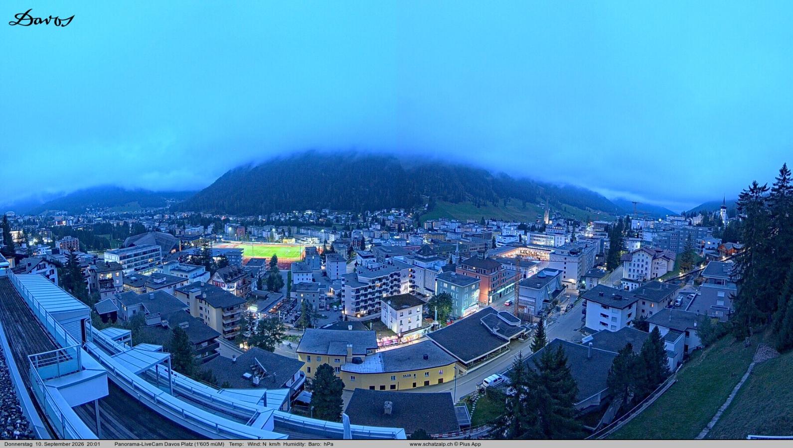 Webcam Davos Jakobshorn: Davos Platz