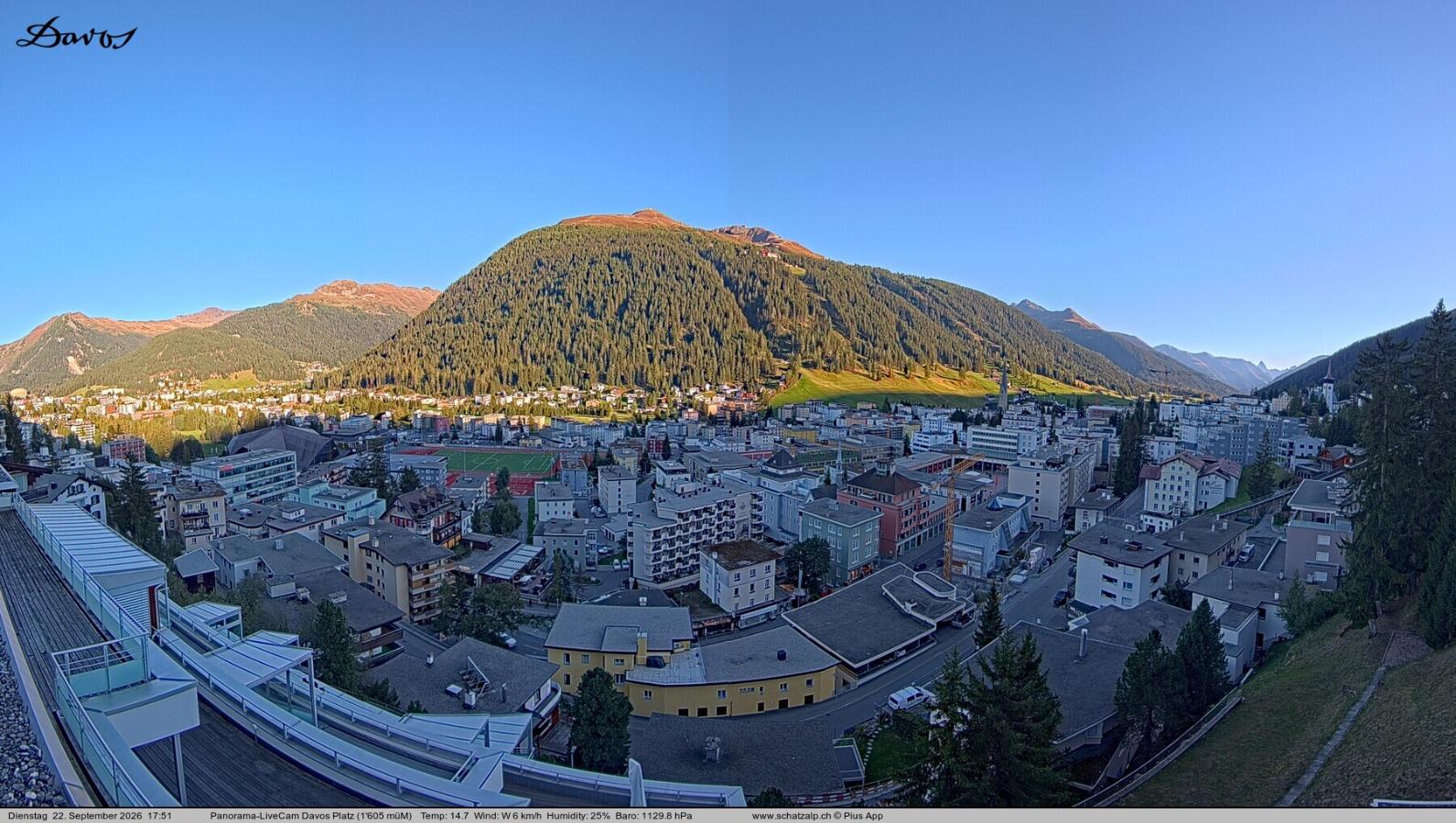 Webcam Davos Jakobshorn: Davos Platz
