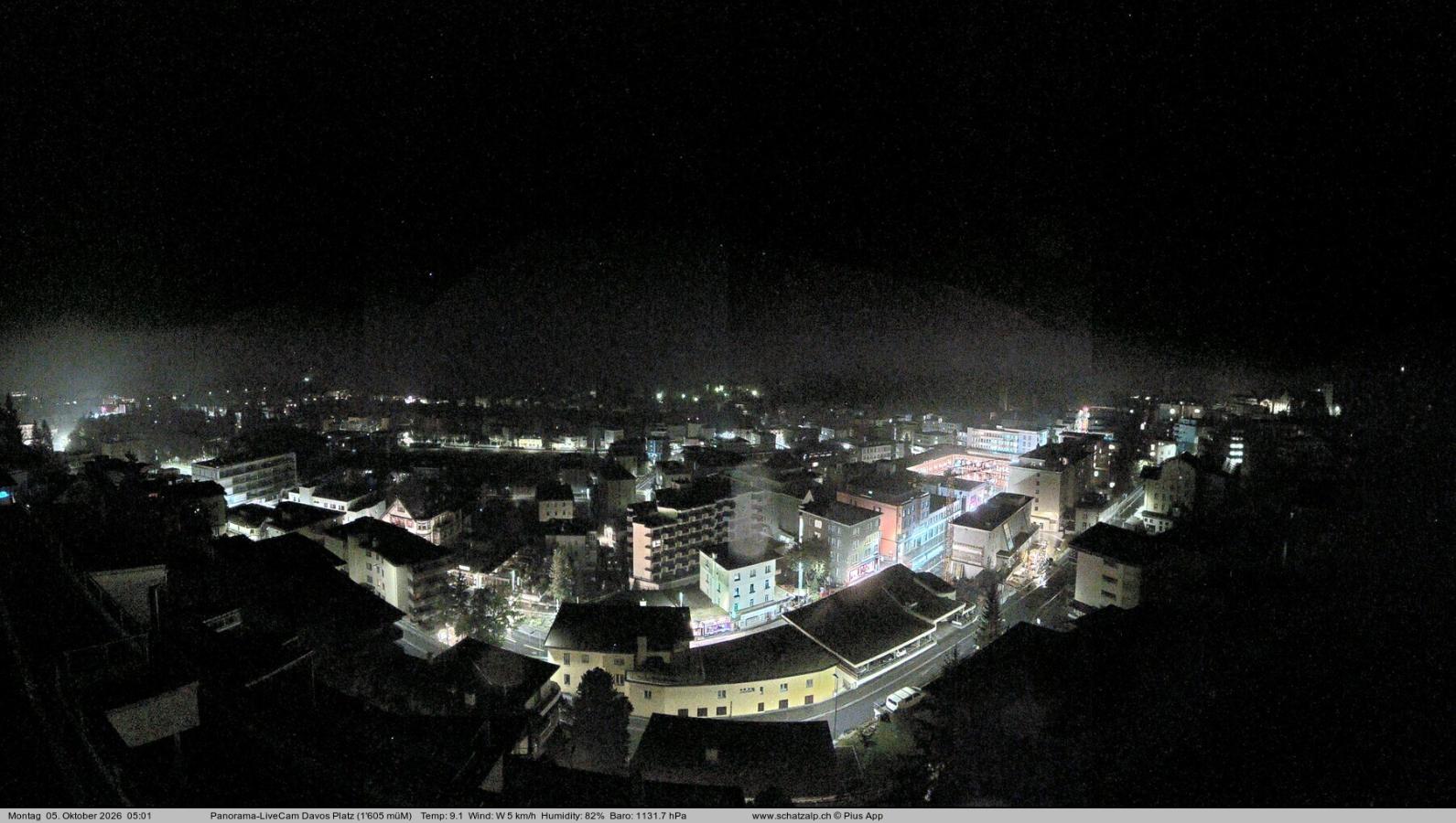 Webcam Davos Jakobshorn: Davos Platz