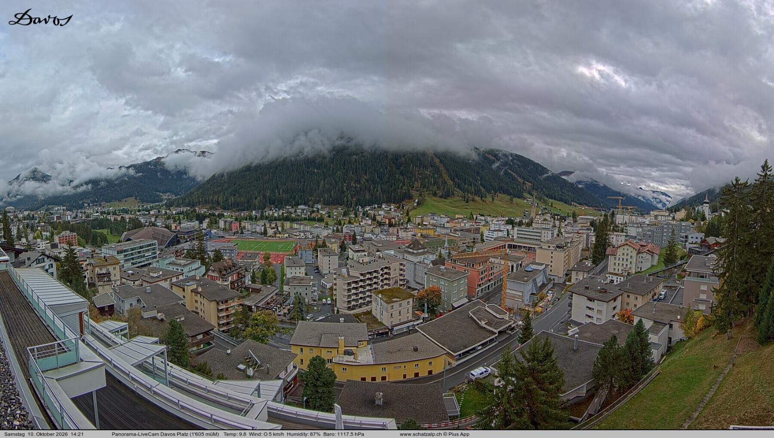 Webcam Davos Jakobshorn: Davos Platz