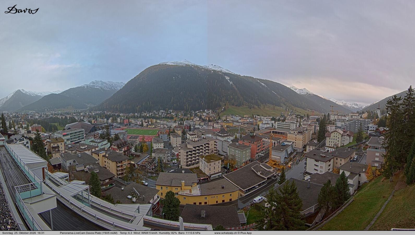 Webcam Davos Jakobshorn: Davos Platz